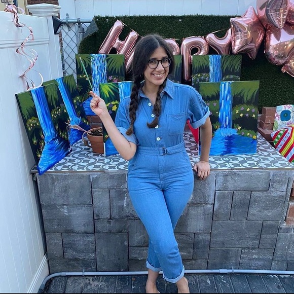 Denim jumpsuit from Choosy.com. - Picture 6 of 6